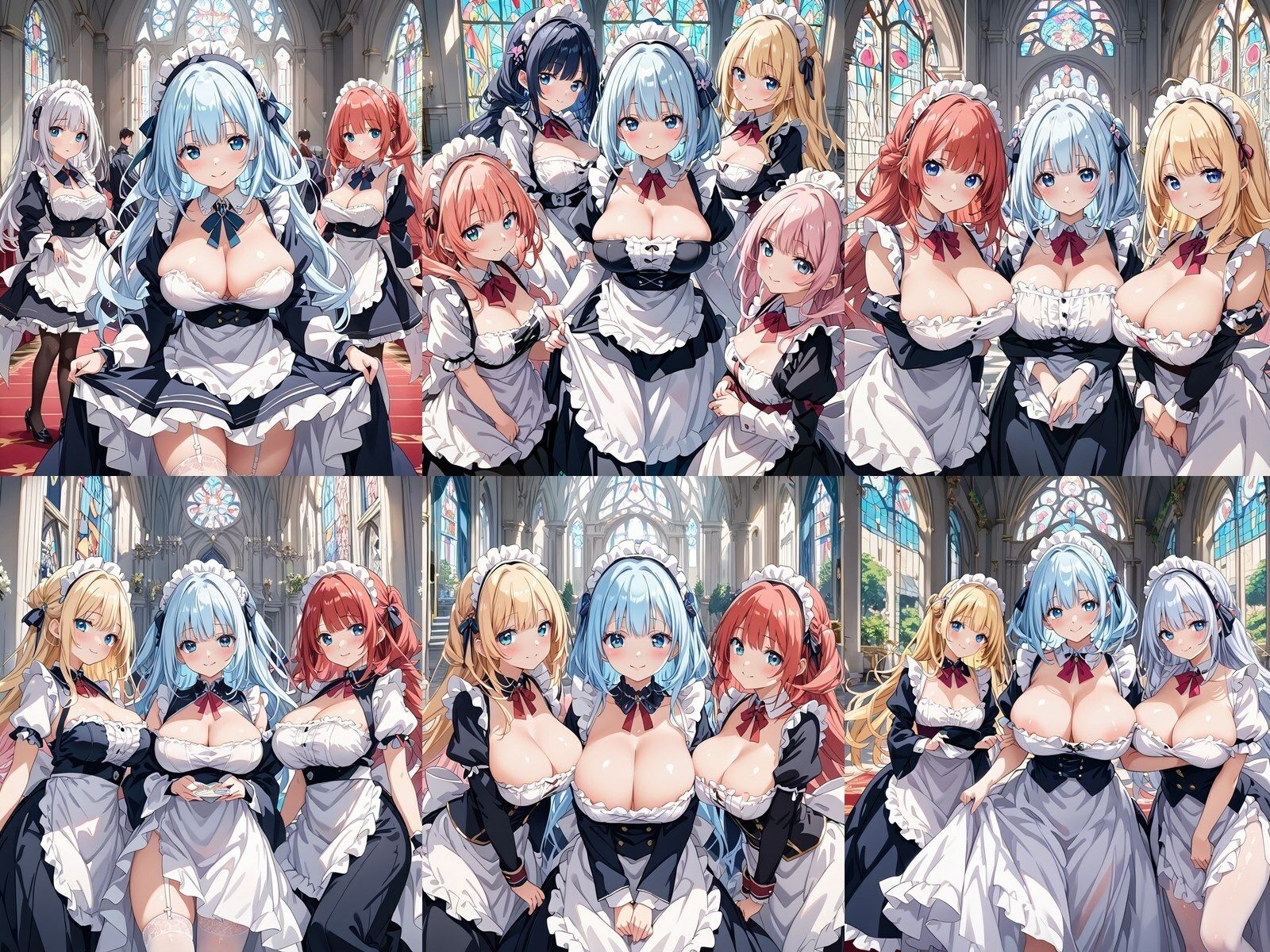 サンプル画像1:メイドハーレムを作ってボテ腹にしてやった件【ハーレム王にオレはなる】(ハーレムランド) [d_440220]