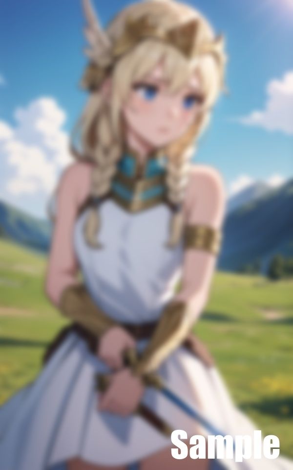 サンプル画像3:北欧神話のワルキューレ(ひんぺり) [d_440275]