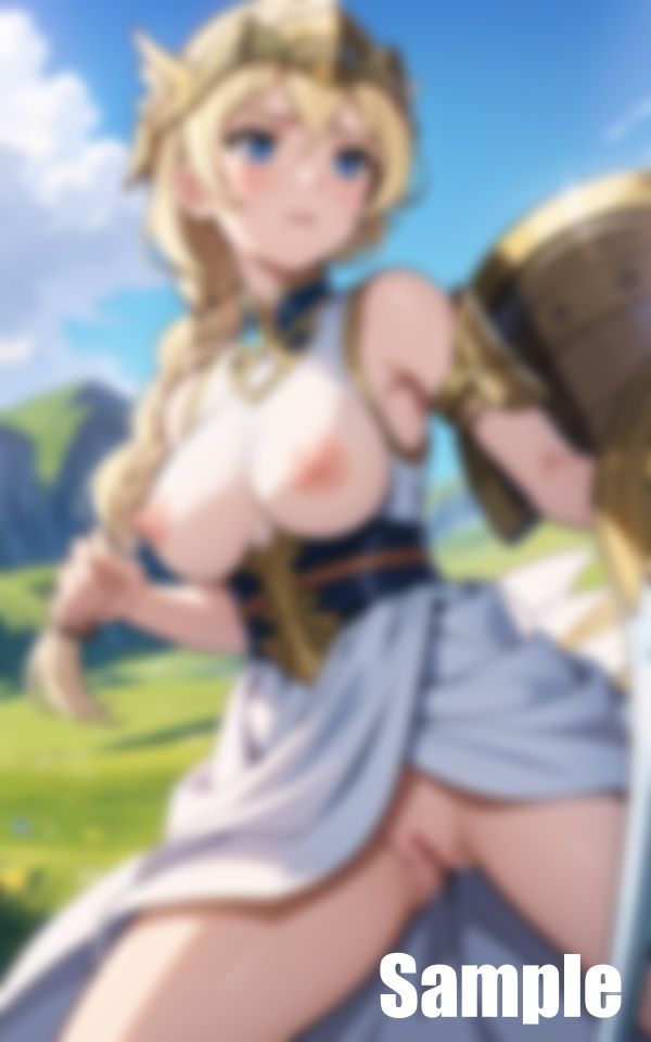 サンプル画像4:北欧神話のワルキューレ(ひんぺり) [d_440275]