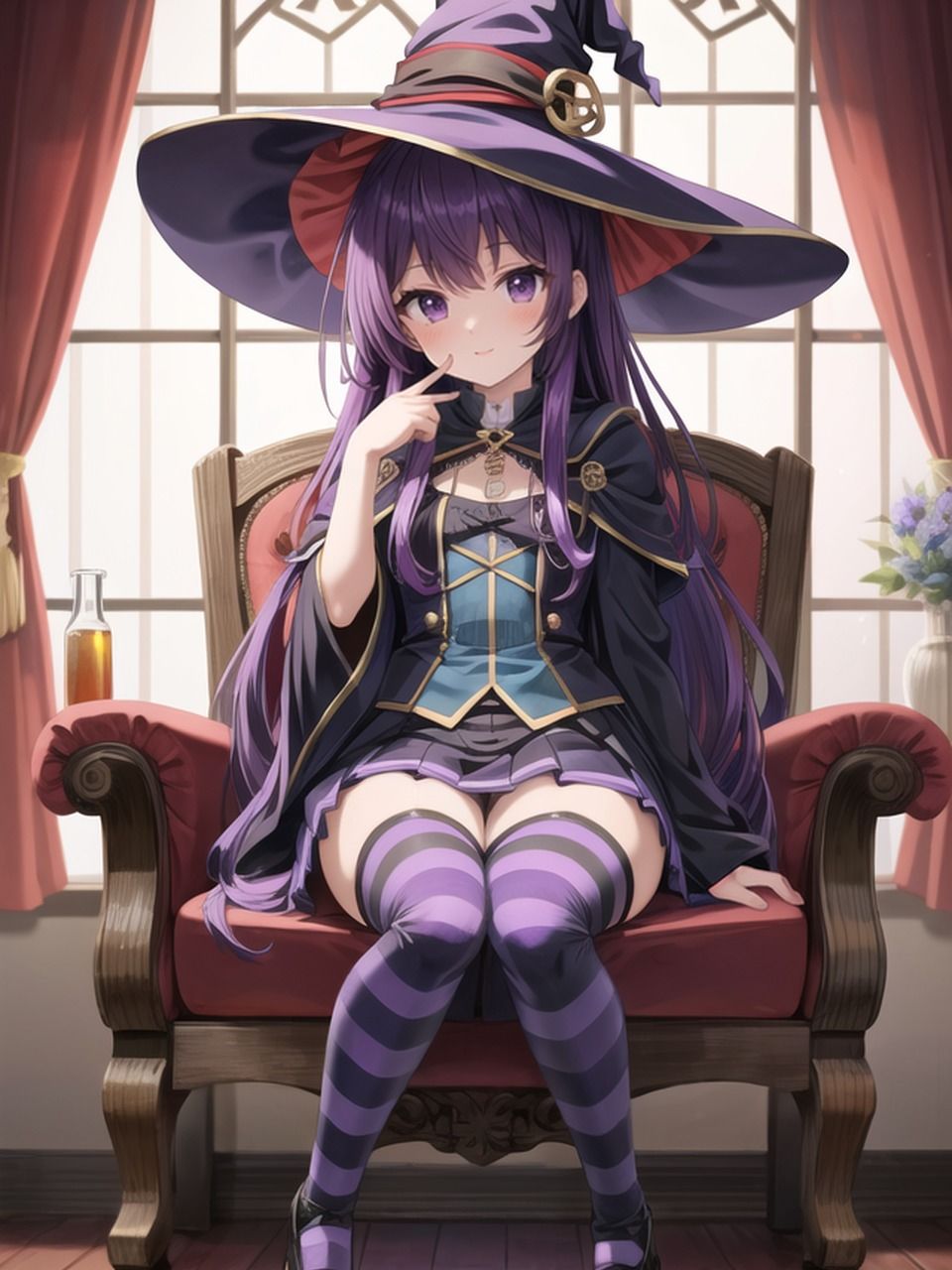 サンプル画像1:ウィッチガール着衣〜下着〜本番(ニャンコロジカル) [d_440278]