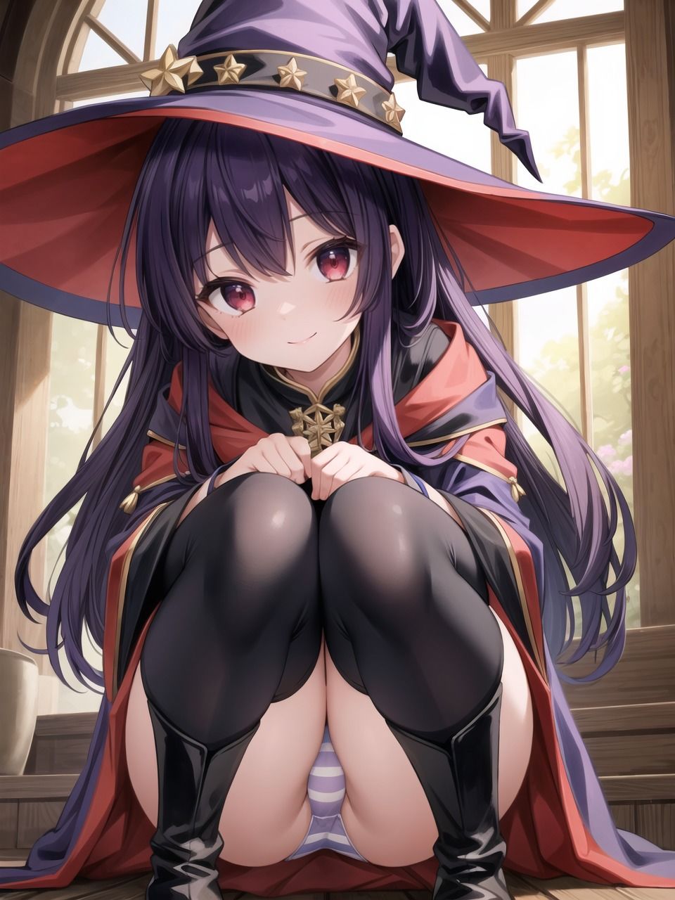 サンプル画像2:ウィッチガール着衣〜下着〜本番(ニャンコロジカル) [d_440278]