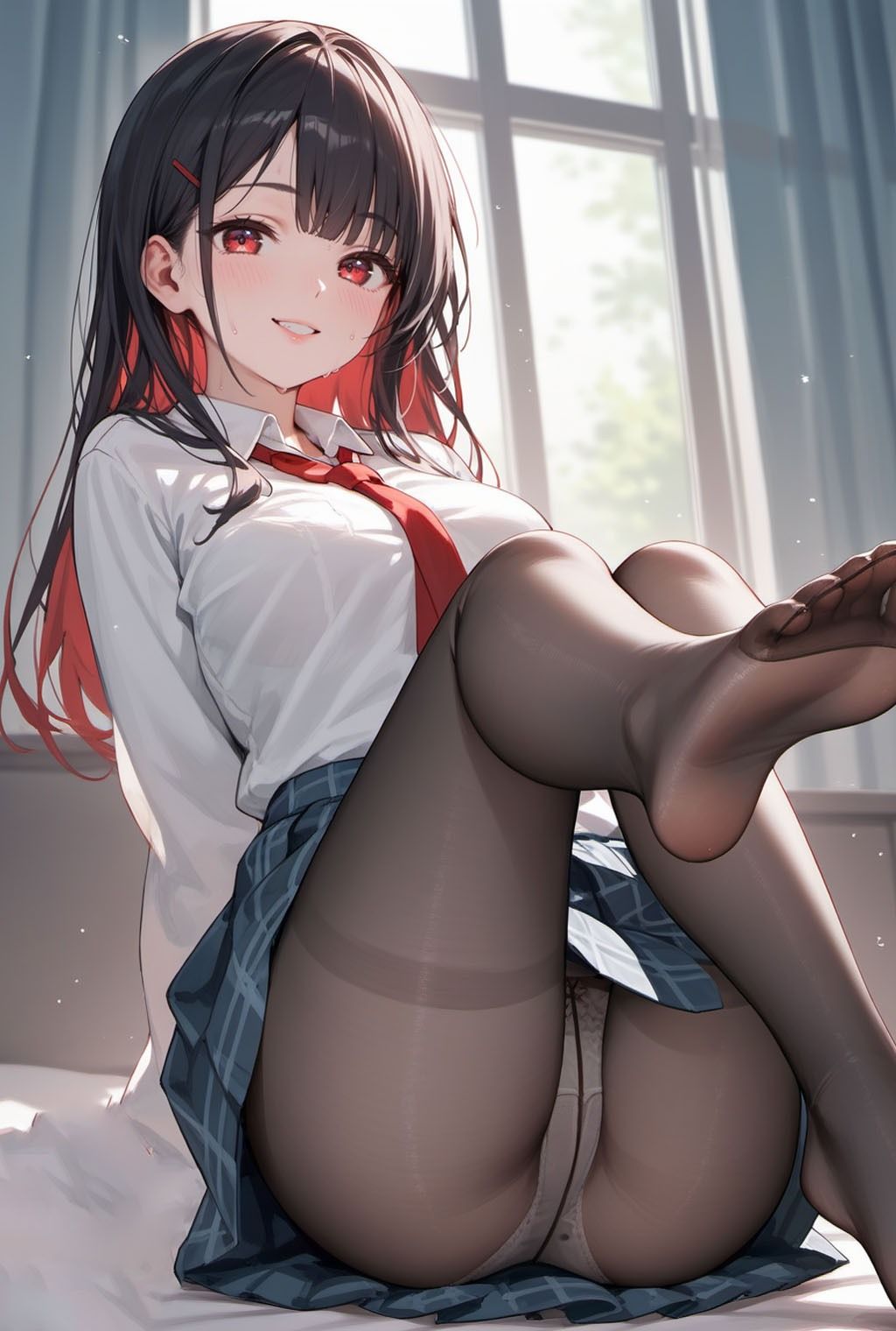 サンプル画像3:羞恥っ娘倶楽部〜君のおパンツみせてごらん(AIこひつじ屋) [d_440384]