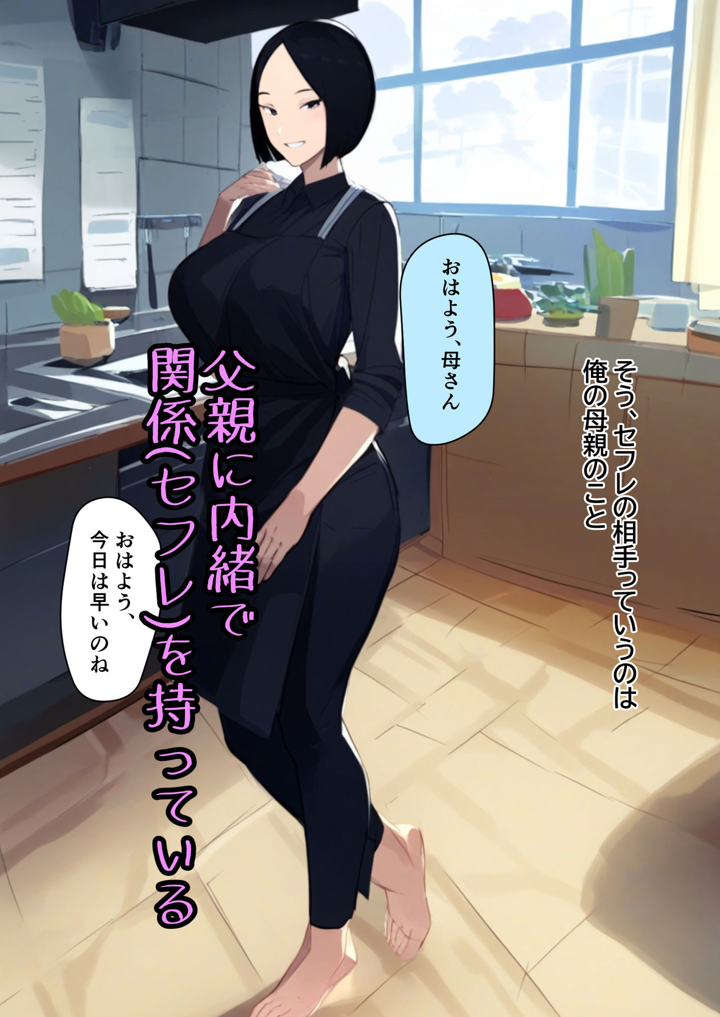 サンプル画像2:ママせふれ(ピクチン) [d_440407]