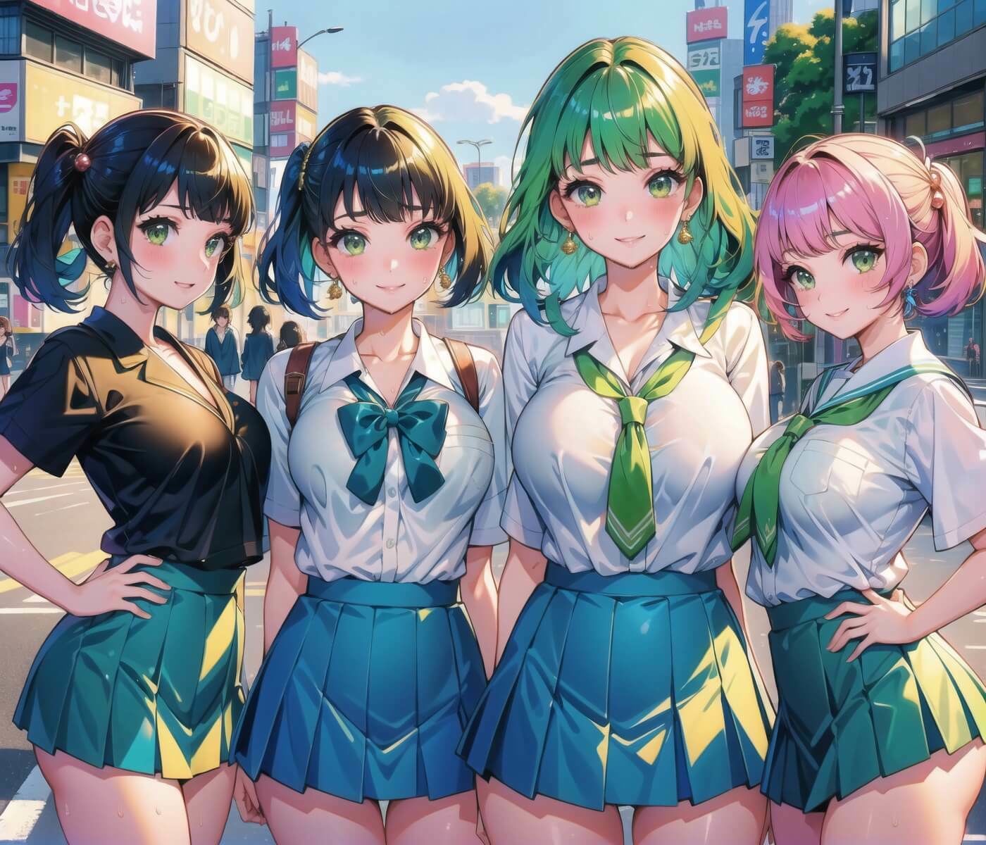 サンプル画像2:常識改変！どこでも孕ませ街2【豪華CG277枚収録】(ドリームラボ) [d_440421]