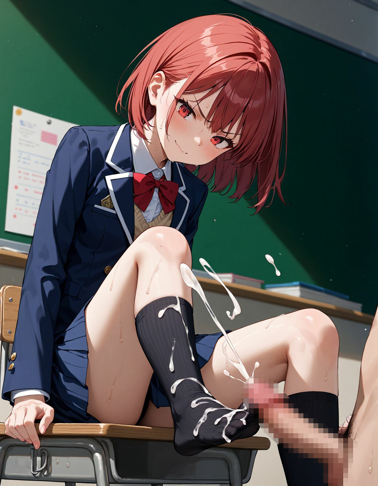 サンプル画像5:【超高画質】生意気JKに責められ続けるCG集 作品数500枚(Nature lover) [d_440428]