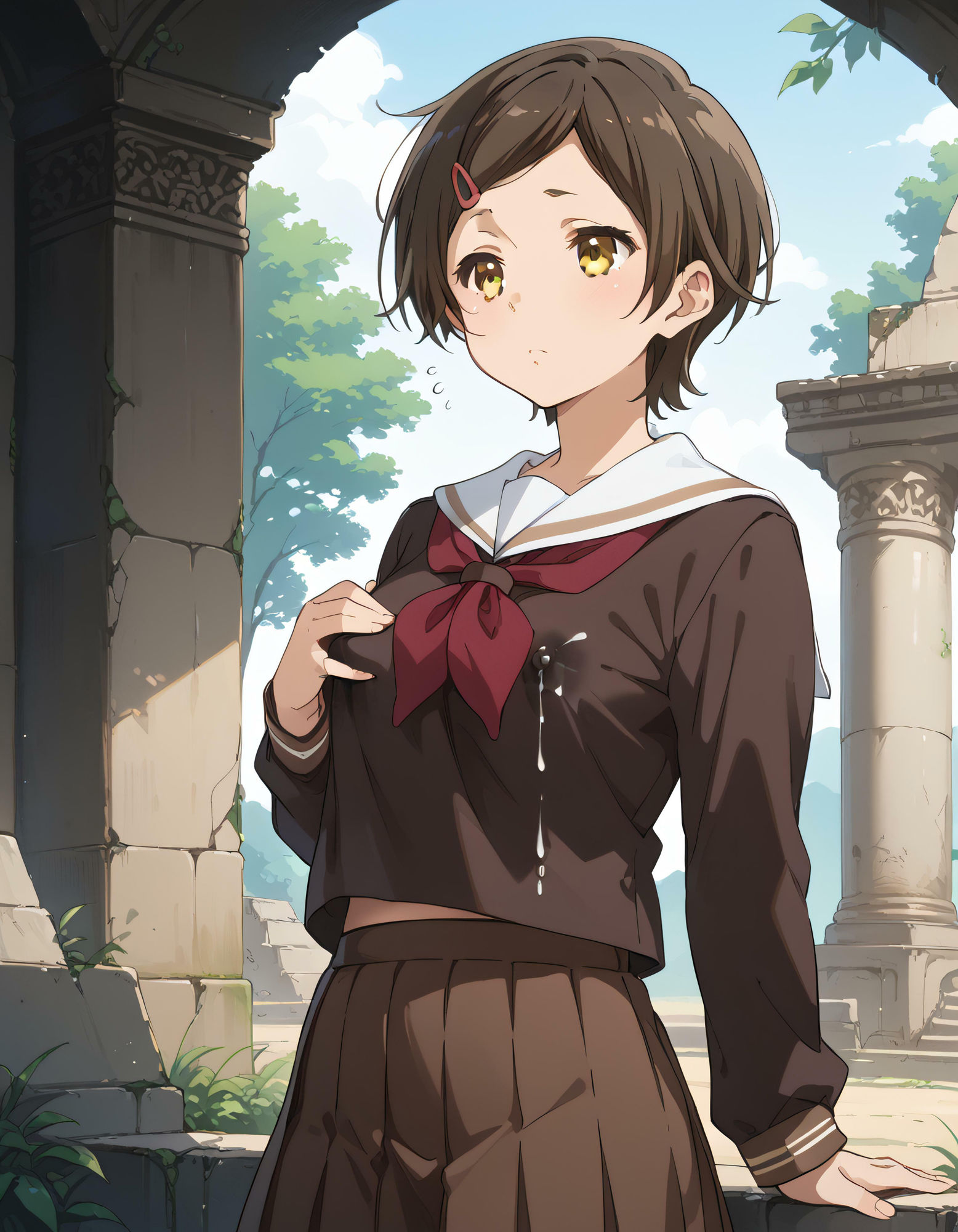 サンプル画像5:吸い乳(コスモスファクトリー) [d_440492]