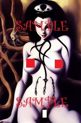 サンプル画像2:巨乳ゴースト:色白幽霊巨乳美女（2選）(MUTANTITS) [d_440506]