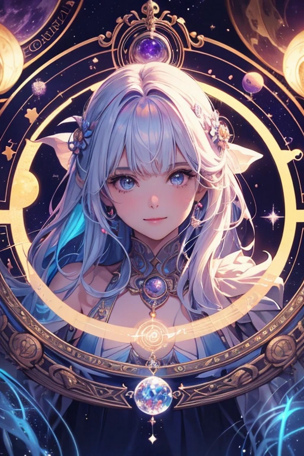 サンプル画像1:STAR ＆ MAGIC CIRCLE short イラストCG集(豊川内角) [d_440535]