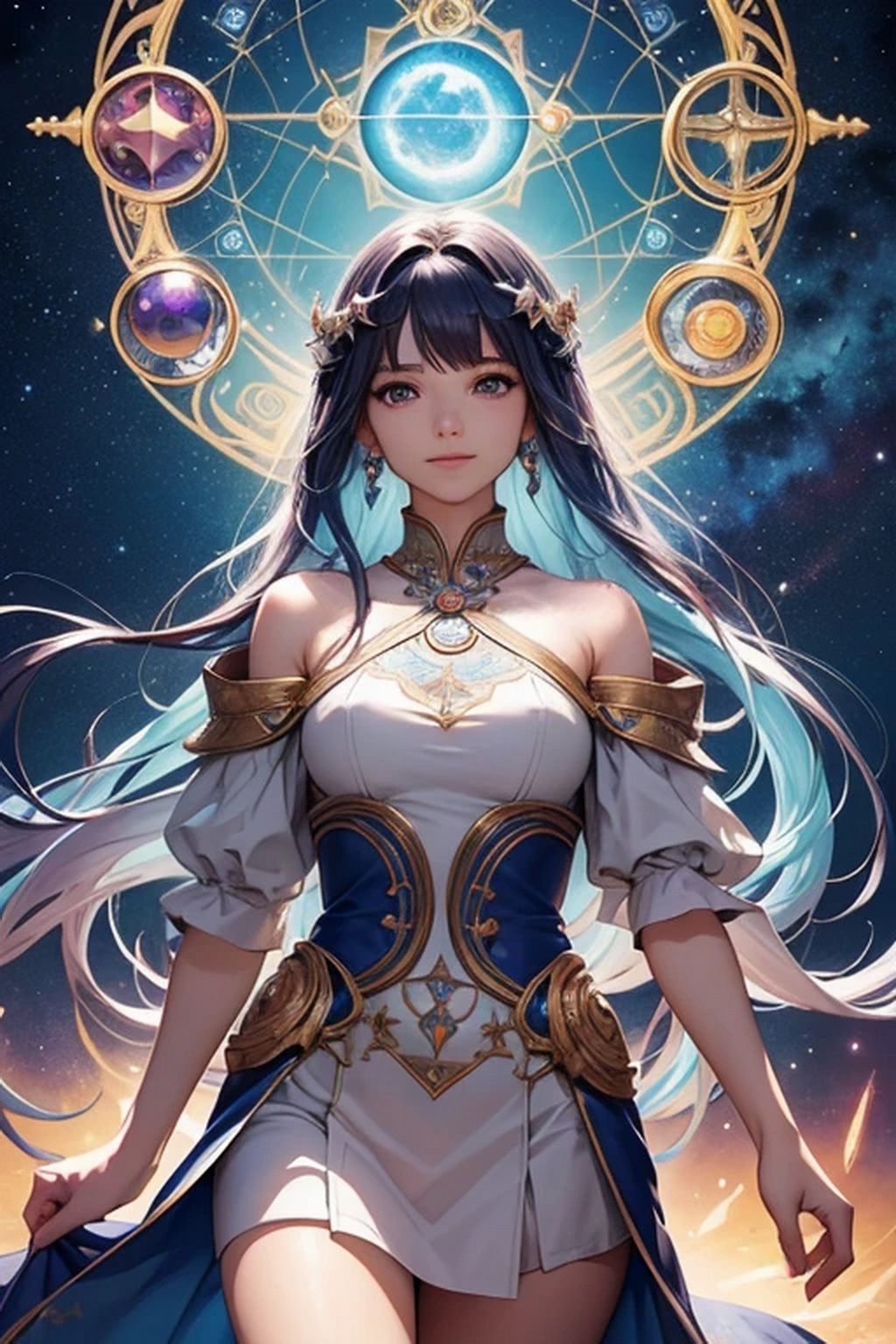 サンプル画像5:STAR ＆ MAGIC CIRCLE short イラストCG集(豊川内角) [d_440535]