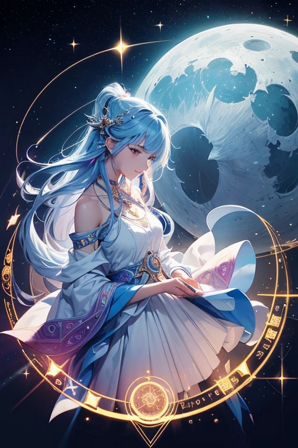 サンプル画像6:STAR ＆ MAGIC CIRCLE short イラストCG集(豊川内角) [d_440535]