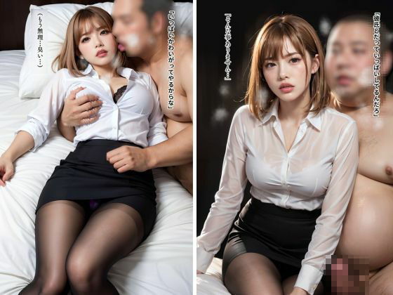 サンプル画像5:キモデブ親父に弱みを握られた美人OL-彩河ミナ-(VR.DIVER) [d_440542]