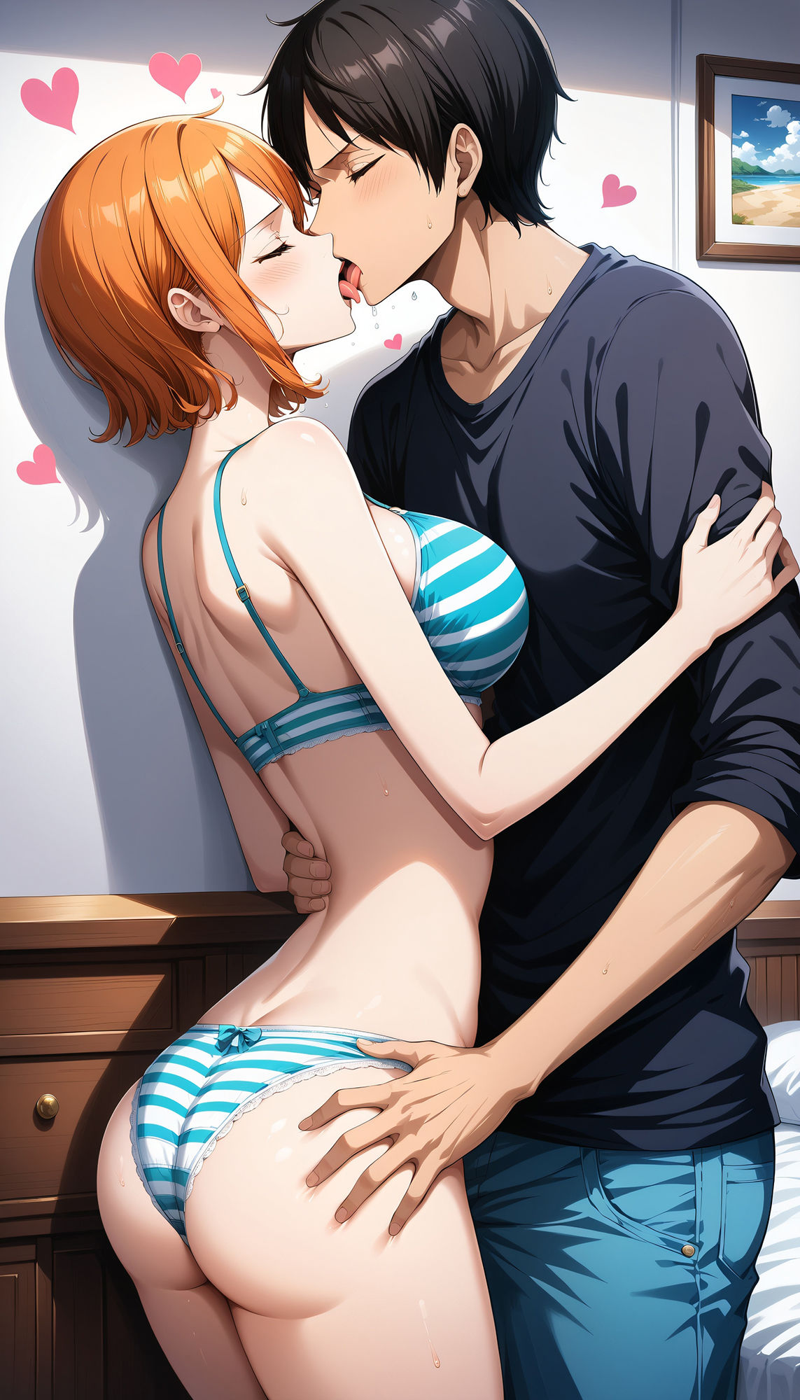 サンプル画像1:ナミ（ワンピース）のエロCG集！(農地改革) [d_440564]