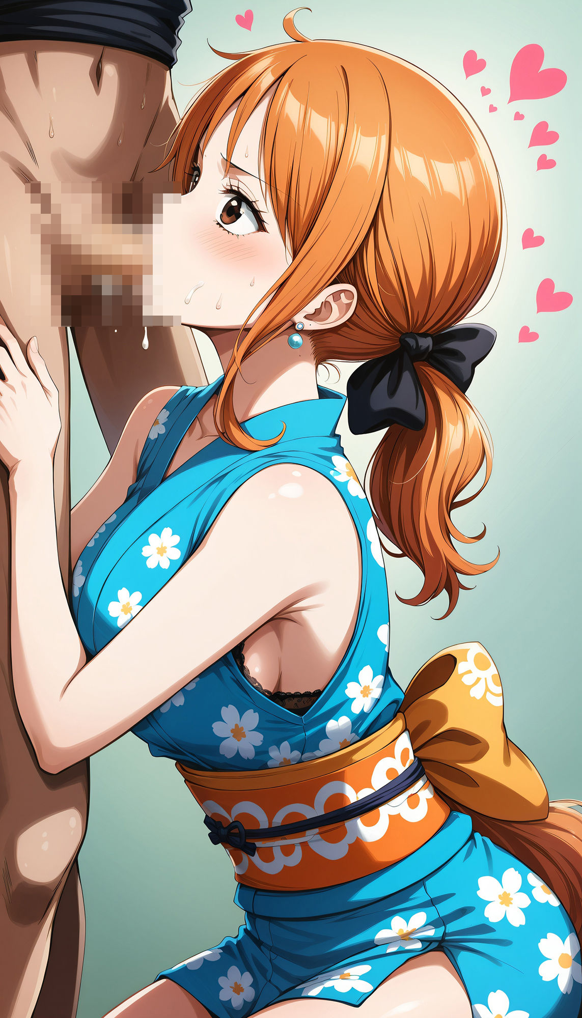 サンプル画像5:ナミ（ワンピース）のエロCG集！(農地改革) [d_440564]