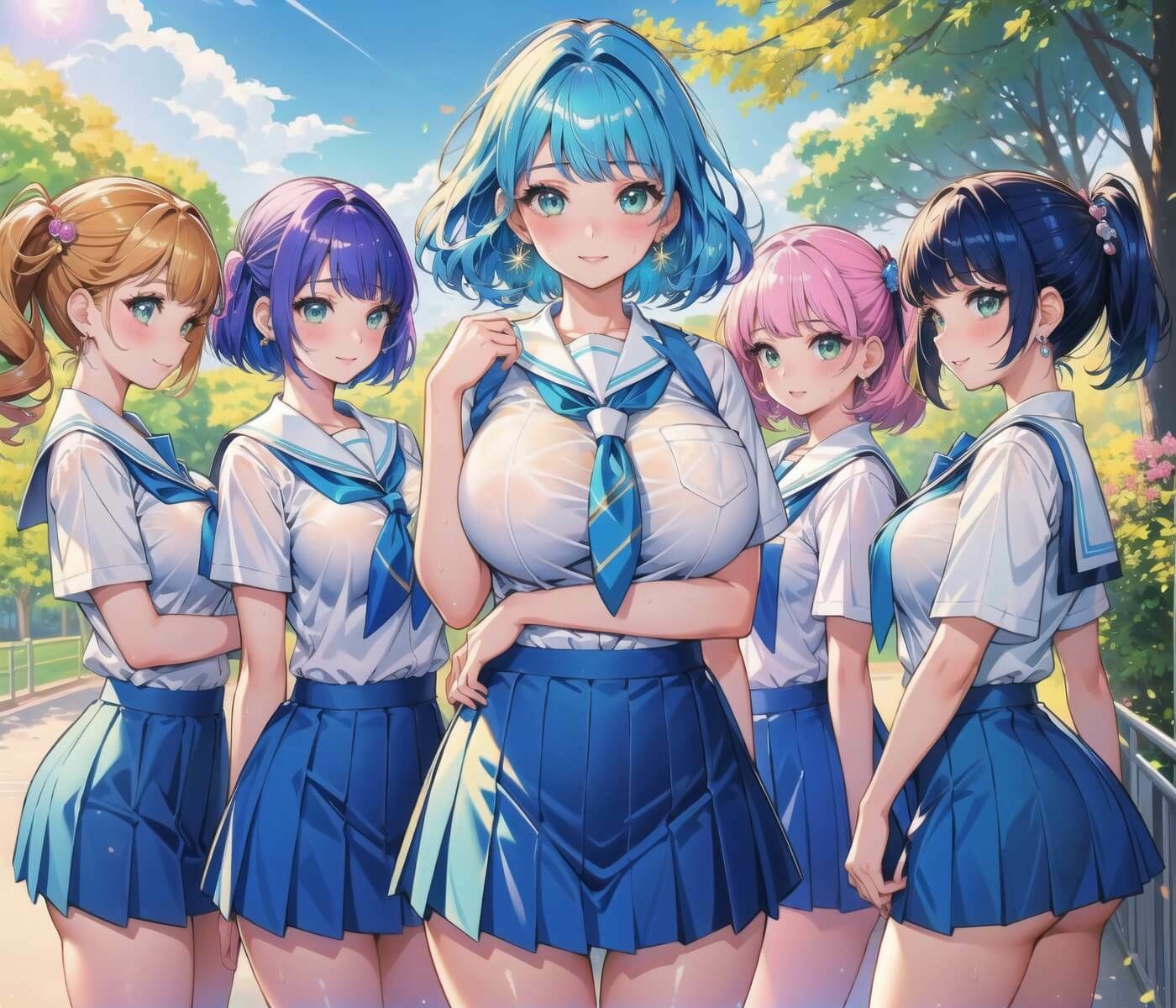 サンプル画像2:常識改変！どこでも孕ませ街5【豪華CG277枚収録】(ドリームラボ) [d_440607]