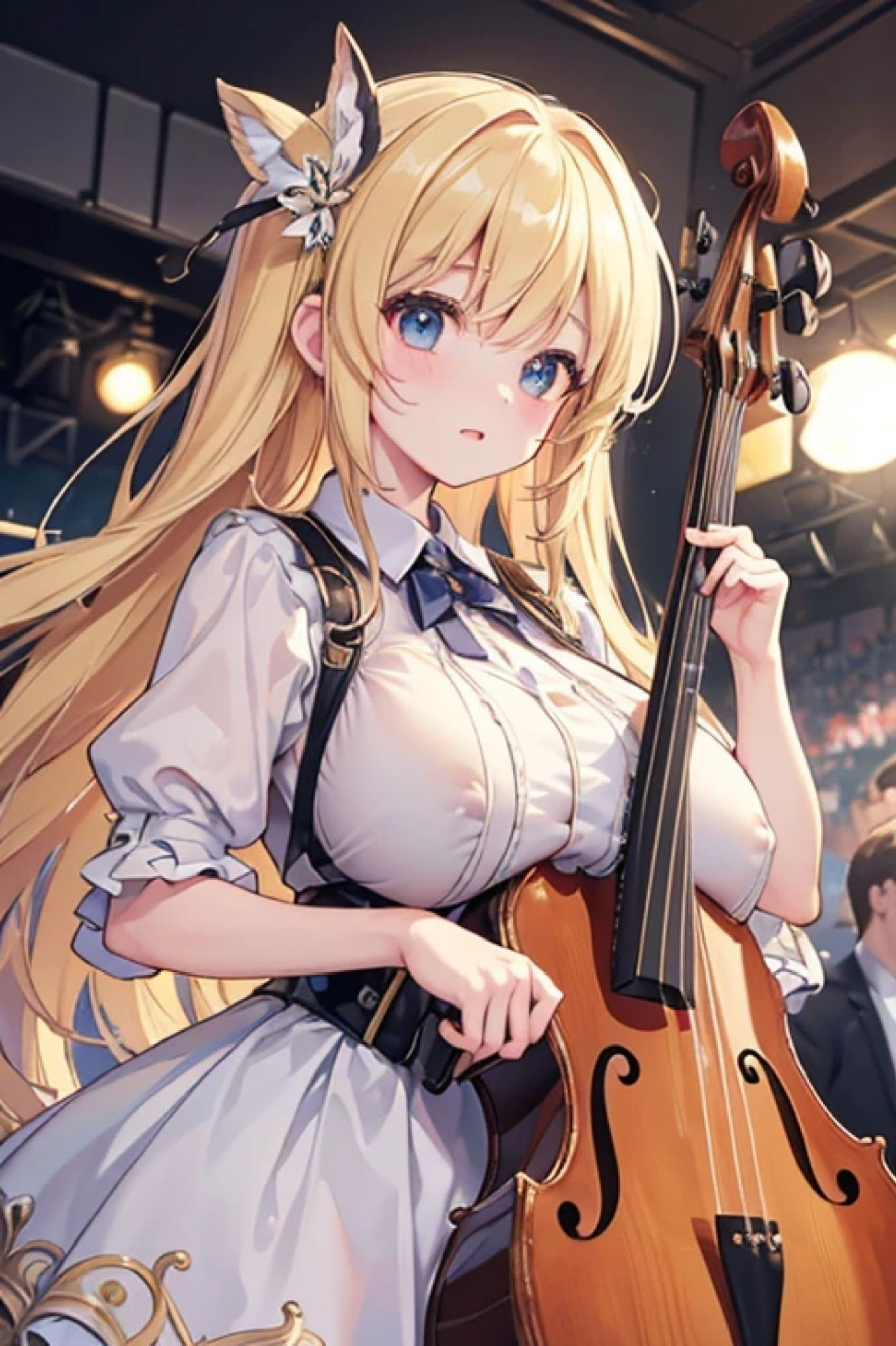 サンプル画像3:コントラバシニストのアレやコレ(rweb324) [d_440647]