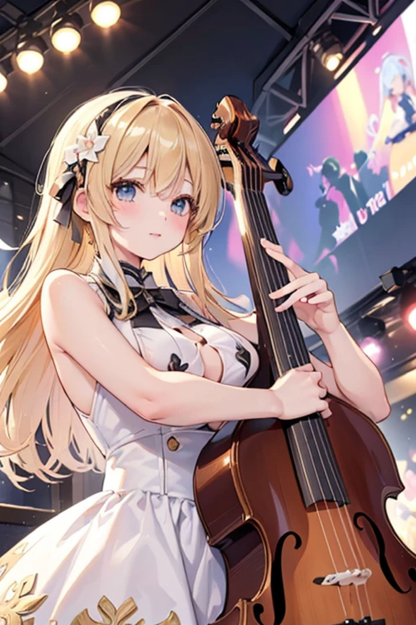 サンプル画像4:コントラバシニストのアレやコレ(rweb324) [d_440647]