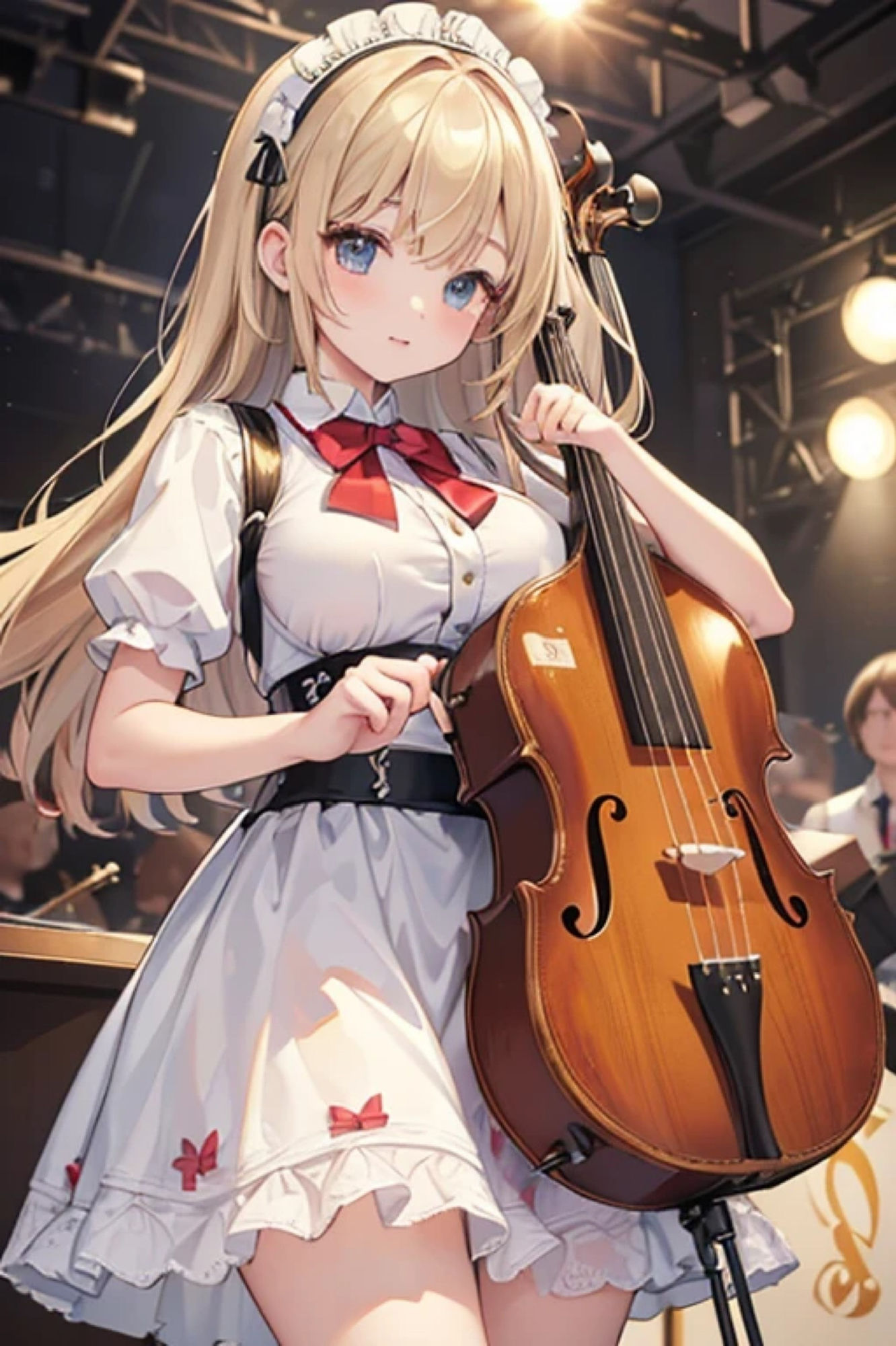 サンプル画像5:コントラバシニストのアレやコレ(rweb324) [d_440647]