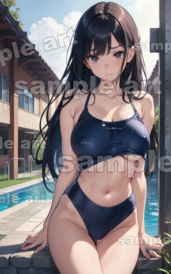 サンプル画像2:スク水ぶっかけスペシャル！近所の市民プールで仲良くなったJKに中出しセックス(寝る前に読みたくなる大人のエロ本) [d_440750]