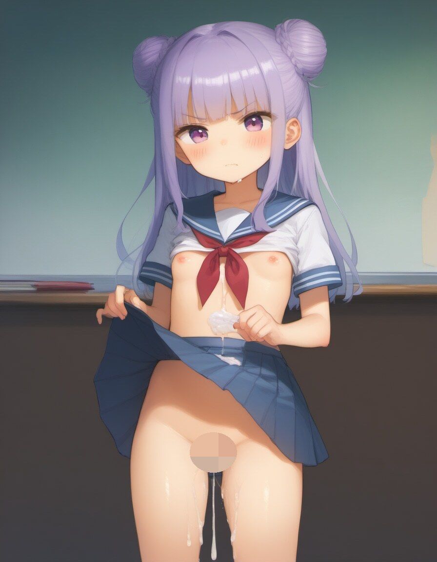 サンプル画像4:「先生、お願い…内緒にしてください…」 放課後の教室、いけない遊びを教えてくれる美人教師。(黒猫亭の夜会) [d_440775]