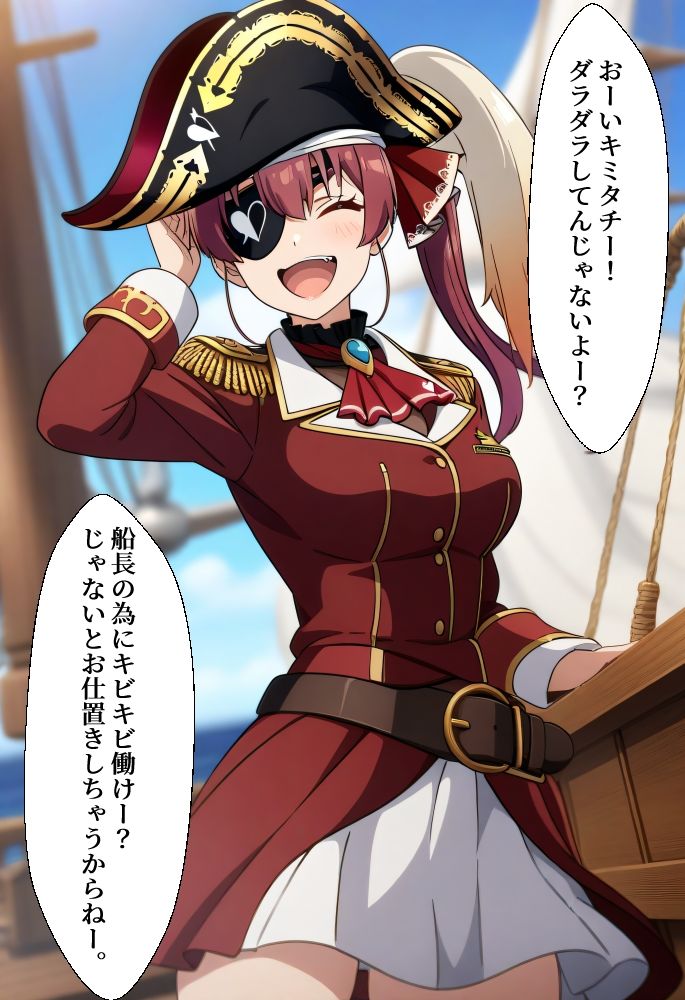 サンプル画像1:即落ち？宝鐘マ◯ン漫画(ぱーぷるでい) [d_440786]