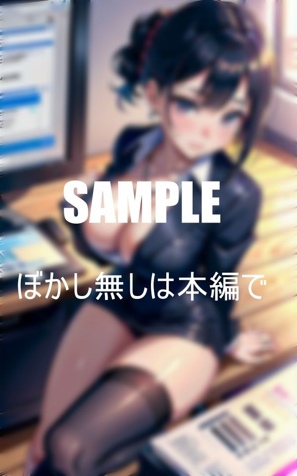 サンプル画像1:欲求不満オフィスレディたちの性欲社内で男性社員を誘惑する(Mサークル) [d_440797]