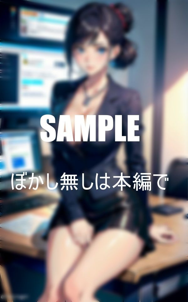 サンプル画像5:欲求不満オフィスレディたちの性欲社内で男性社員を誘惑する(Mサークル) [d_440797]