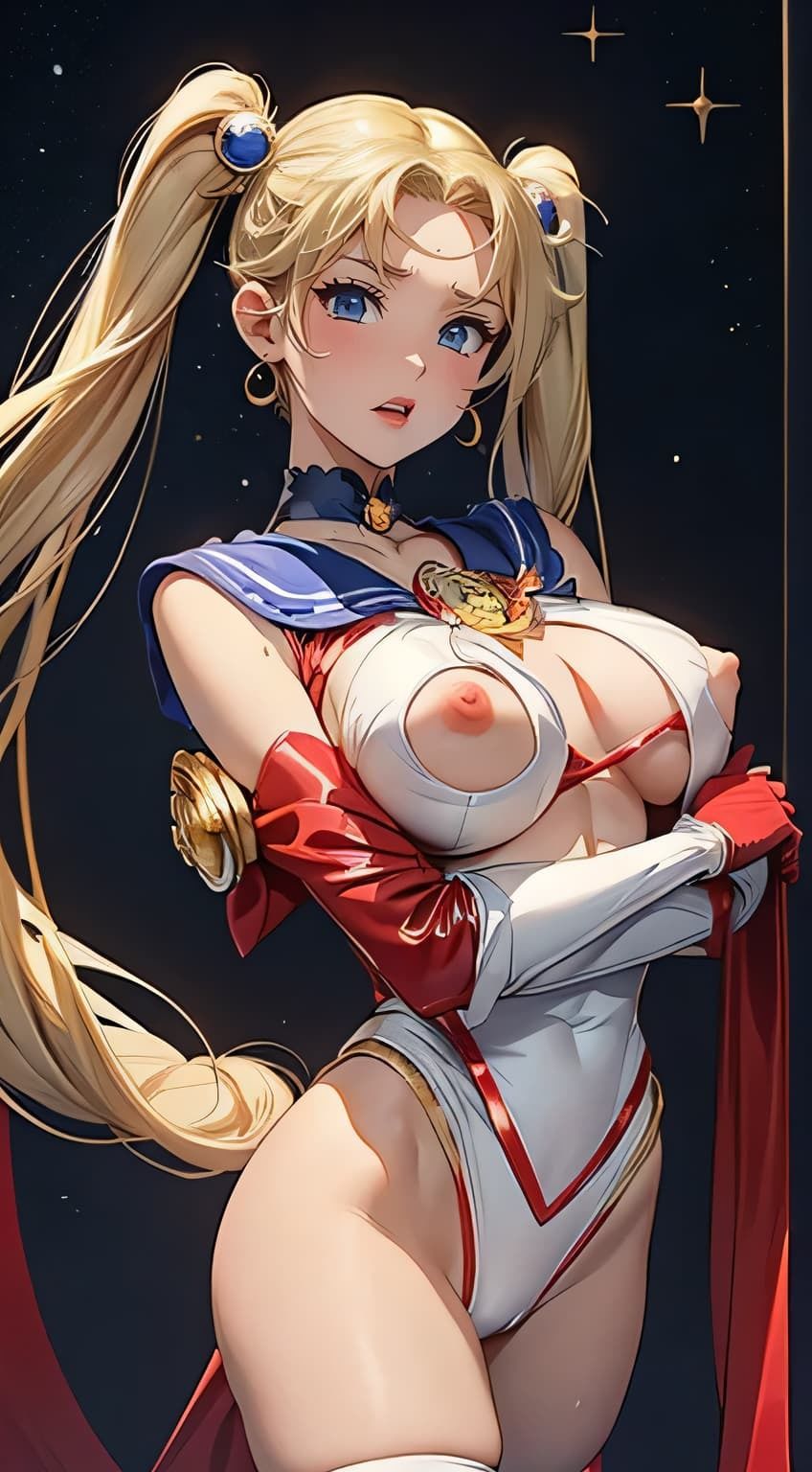 サンプル画像5:ちょっとエッチなセーラー服戦士のコスプレ撮影会(fanza-fanza) [d_440831]