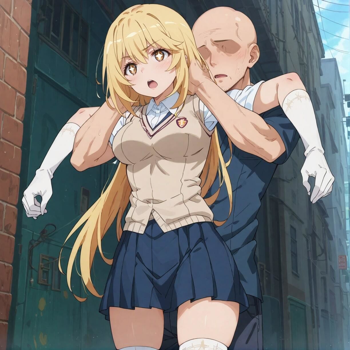 サンプル画像4:俺の操〇 〜肉便器NO.13 食蜂操〇 とある科学の金髪ドスケベボディの女王様〜(俺のAIする肉便器) [d_440878]