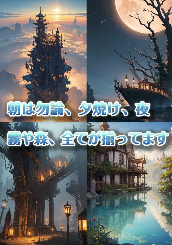 サンプル画像2:Fantasy World of Silence(天乃 鯱) [d_440893]