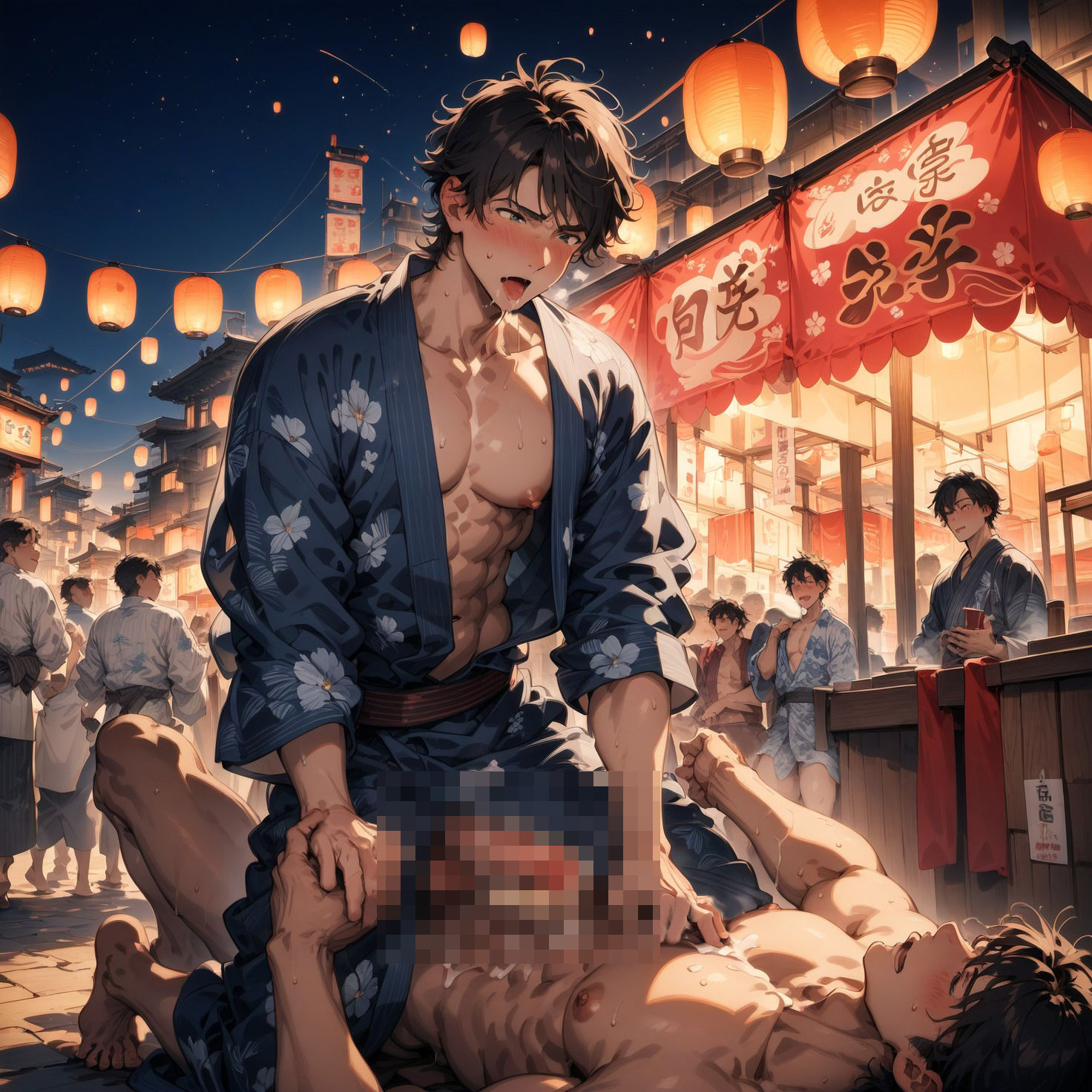 エッチな夏祭りの画像1
