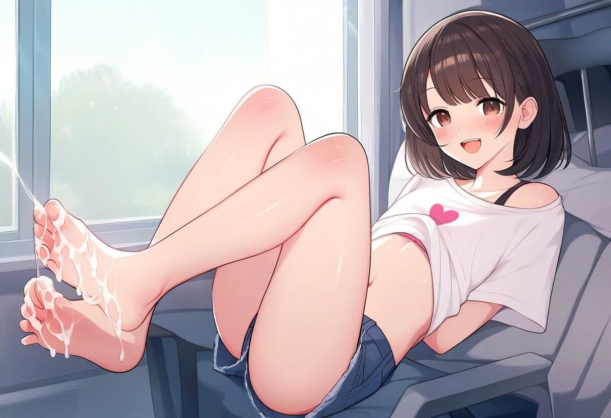 サンプル画像3:足フェチ性癖に理解ある教え子JK〜黒髪セミロングな清楚系ビッチ〜(晴耕雨読) [d_441022]