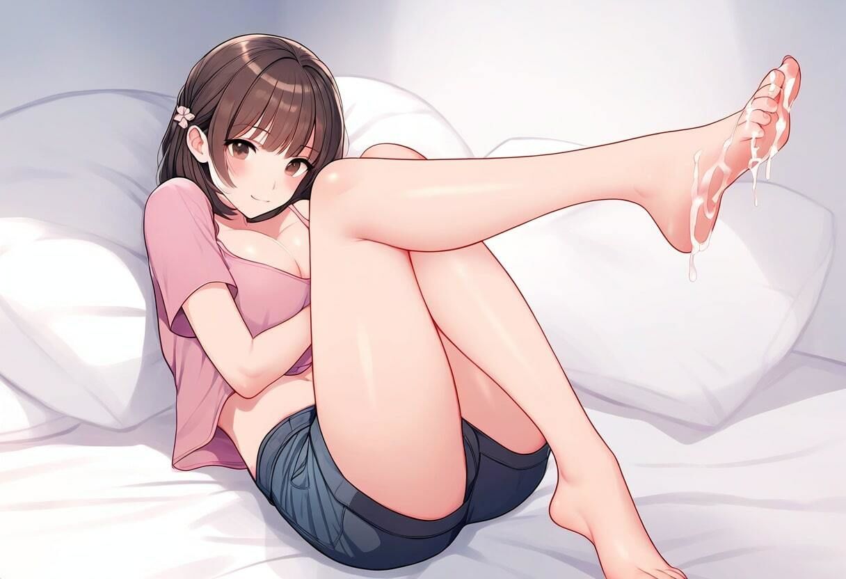 サンプル画像2:J〇同級生におち〇ぽ弄られておかしくなる〜いっぱい踏んであげる。その代わり…濃い精〇出して〜(晴耕雨読) [d_441043]