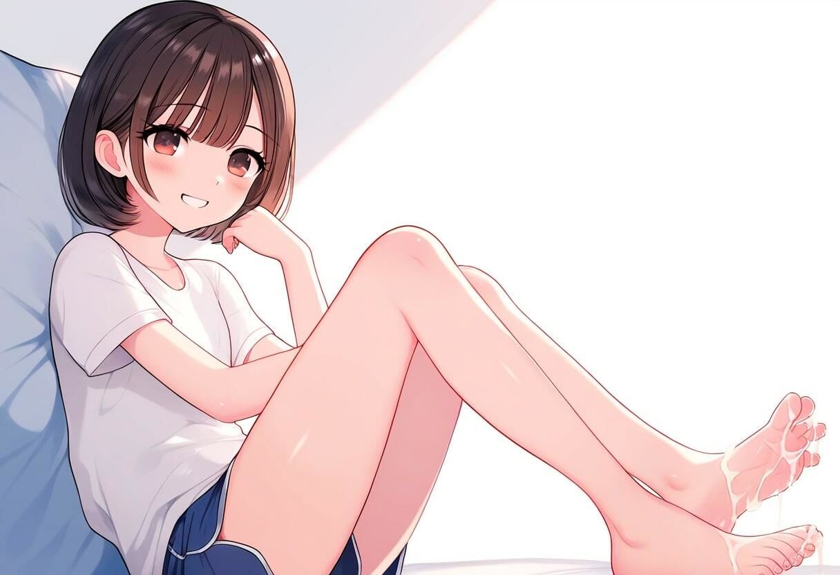 サンプル画像3:J〇同級生におち〇ぽ弄られておかしくなる〜いっぱい踏んであげる。その代わり…濃い精〇出して〜(晴耕雨読) [d_441043]