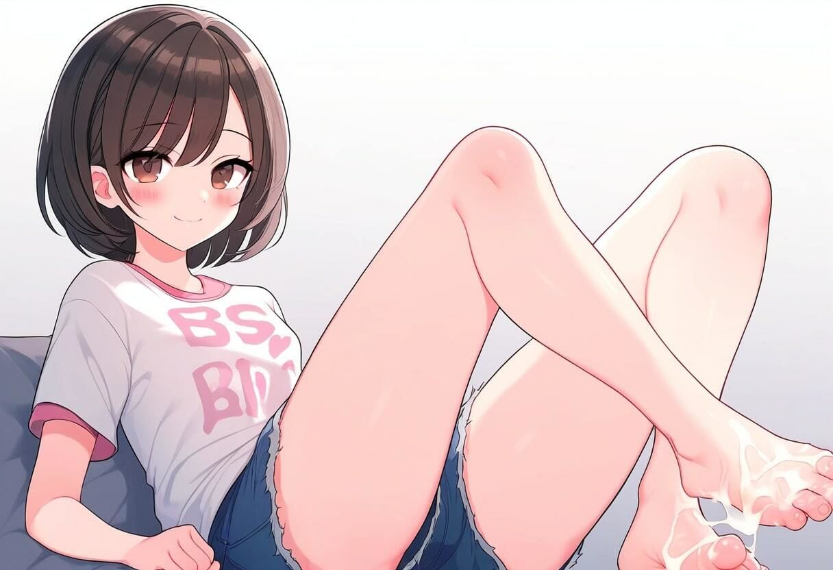 サンプル画像4:J〇同級生におち〇ぽ弄られておかしくなる〜いっぱい踏んであげる。その代わり…濃い精〇出して〜(晴耕雨読) [d_441043]