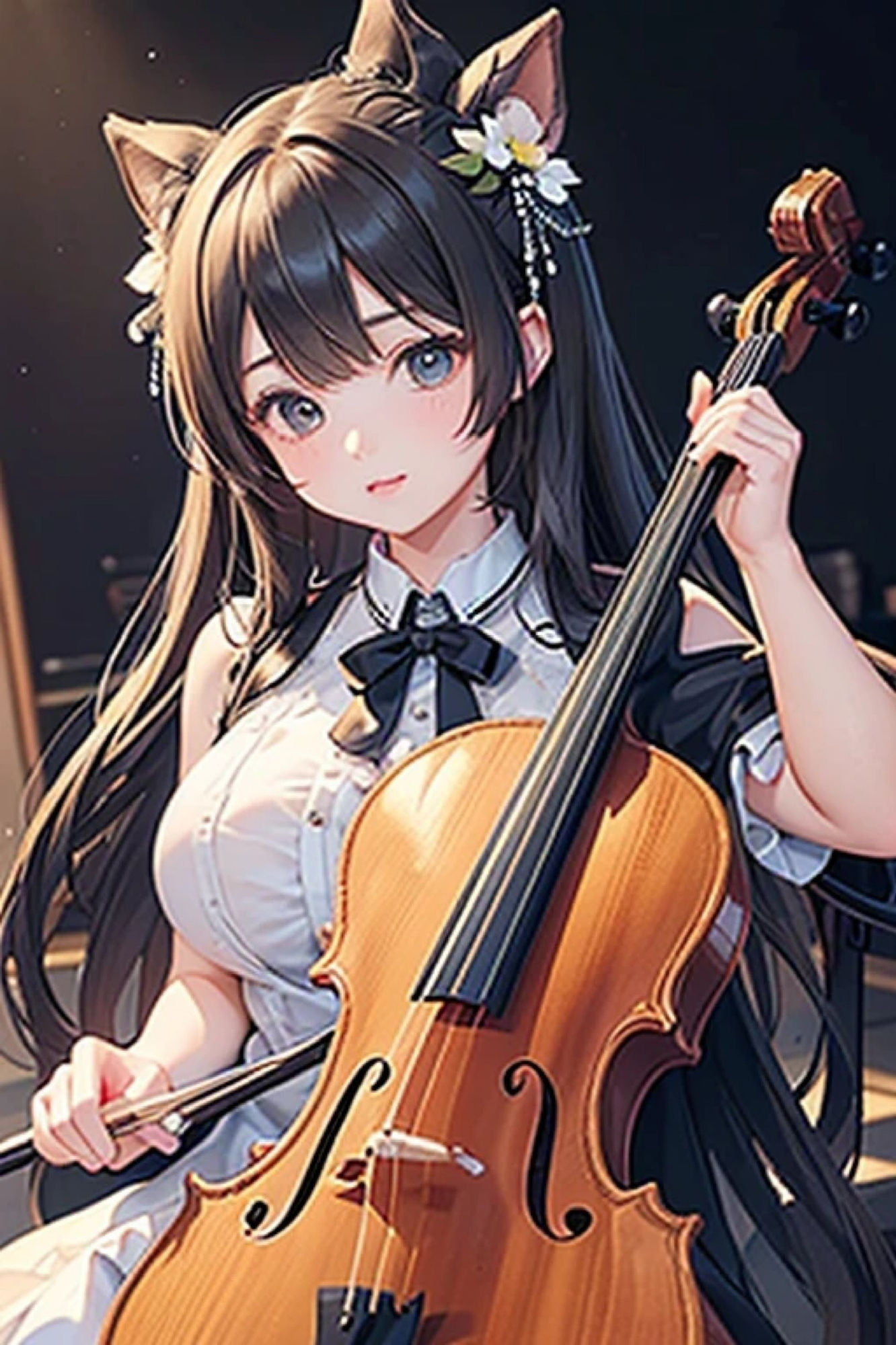 サンプル画像2:チェリストのアレやコレ(rweb324) [d_441065]