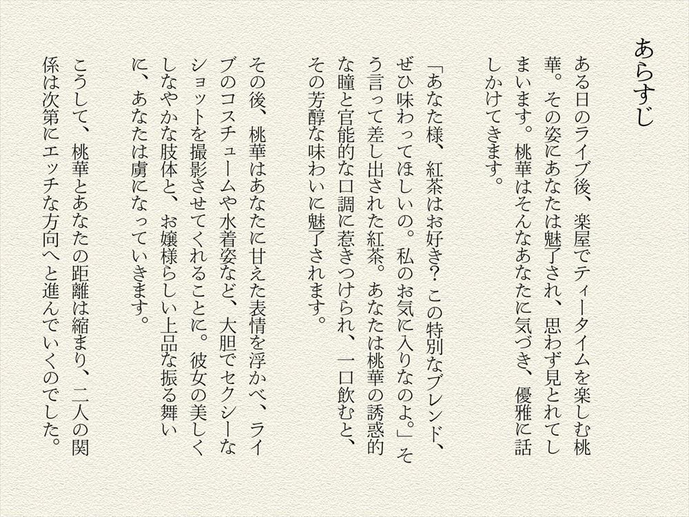 櫻井 桃華 〜神戸育ちのお嬢様アイドル〜の画像1
