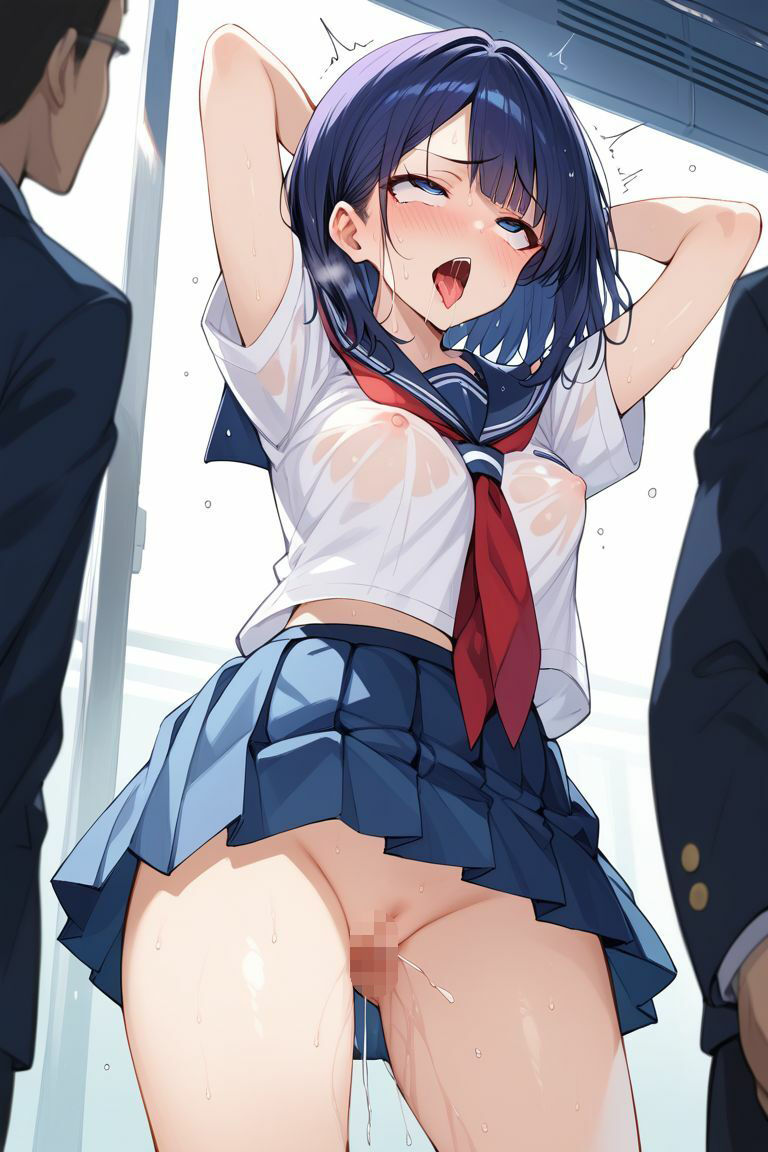 サンプル画像3:通勤道中であの娘にみだらな行為をする話(綾瀬穂乃香) [d_441142]