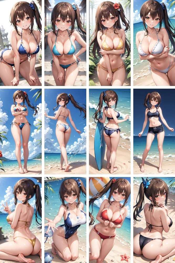 サンプル画像5:夏のあやめの水着写真集 きゃんでぃタイム(きゃんでぃタイム) [d_441170]