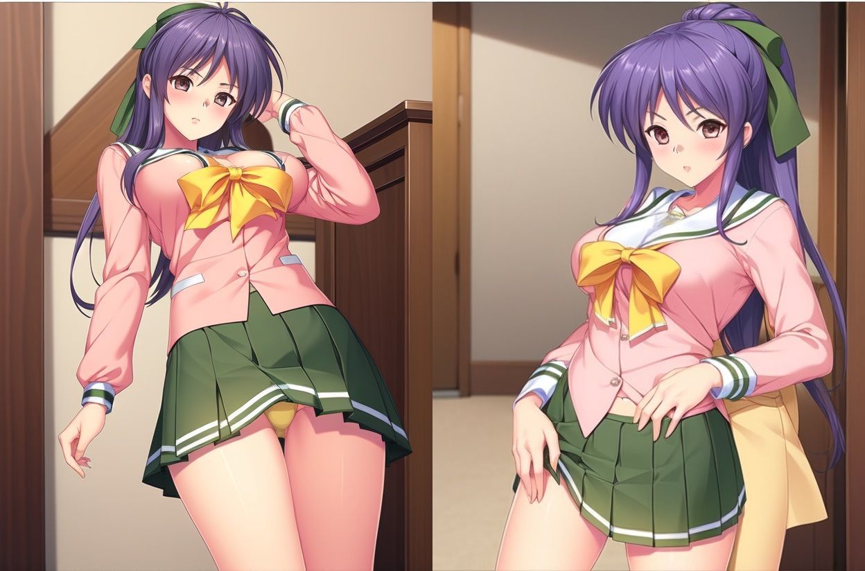 サンプル画像2:全327枚 某所で好調 卑作版 高部絵里 同人イラスト集(sinzan) [d_441187]