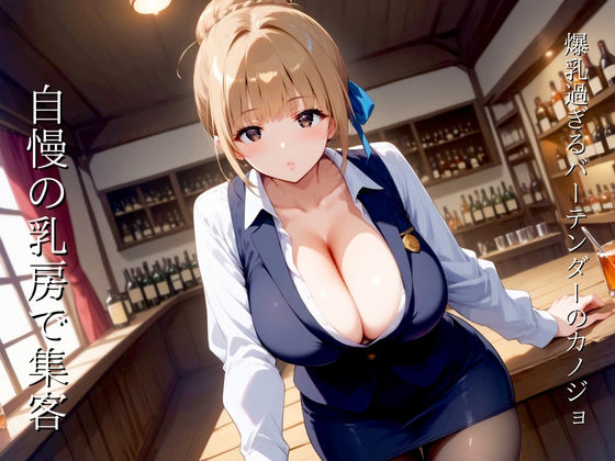 サンプル画像1:バーテンダーの彼女が好きすぎる。(パイナップルシェイク) [d_441347]