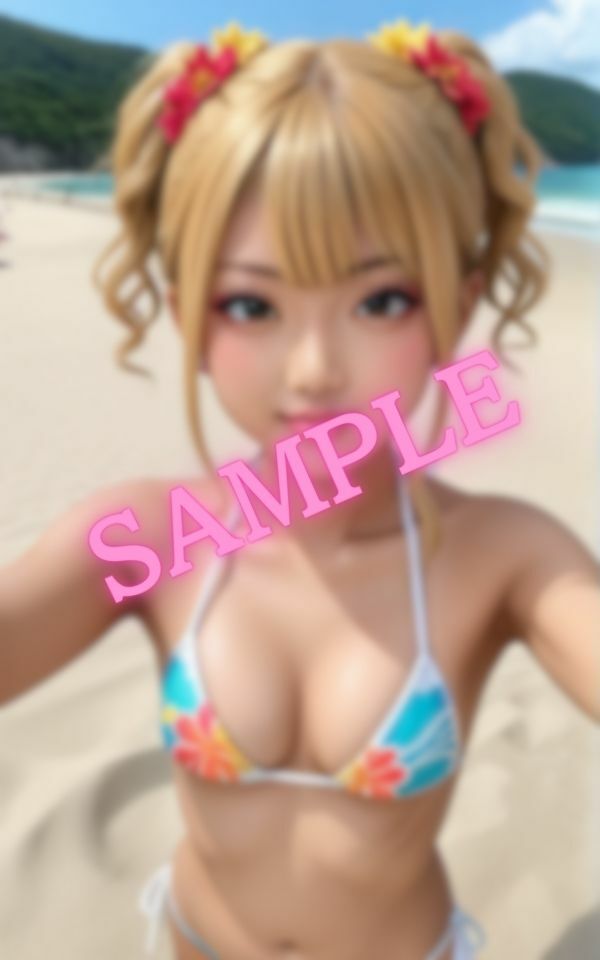 サンプル画像2:美おっぱいの美ギャルと旅行？【ホテルに戻ったら突きまくる】(AIラブ4) [d_441438]