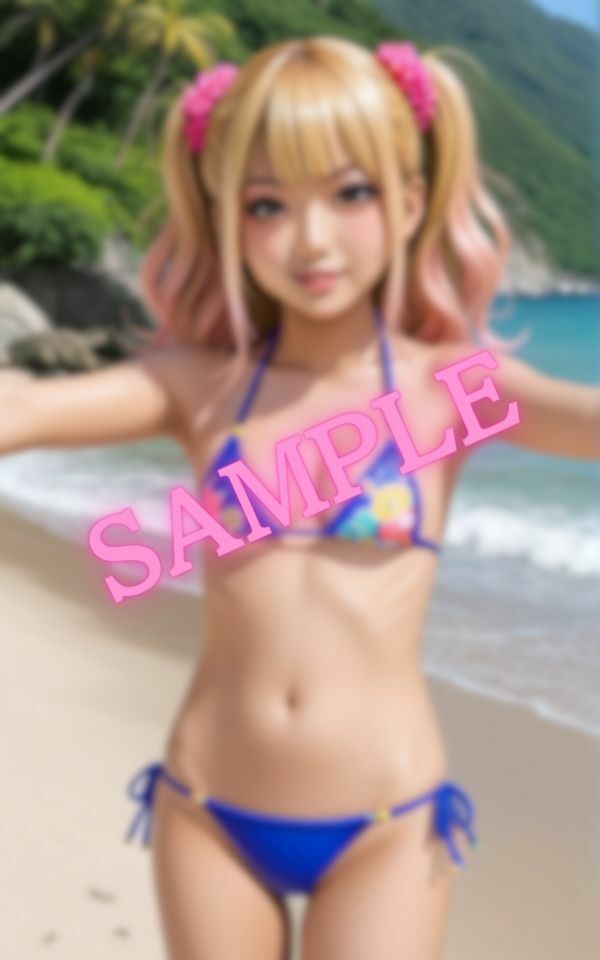 サンプル画像6:美おっぱいの美ギャルと旅行？【ホテルに戻ったら突きまくる】(AIラブ4) [d_441438]