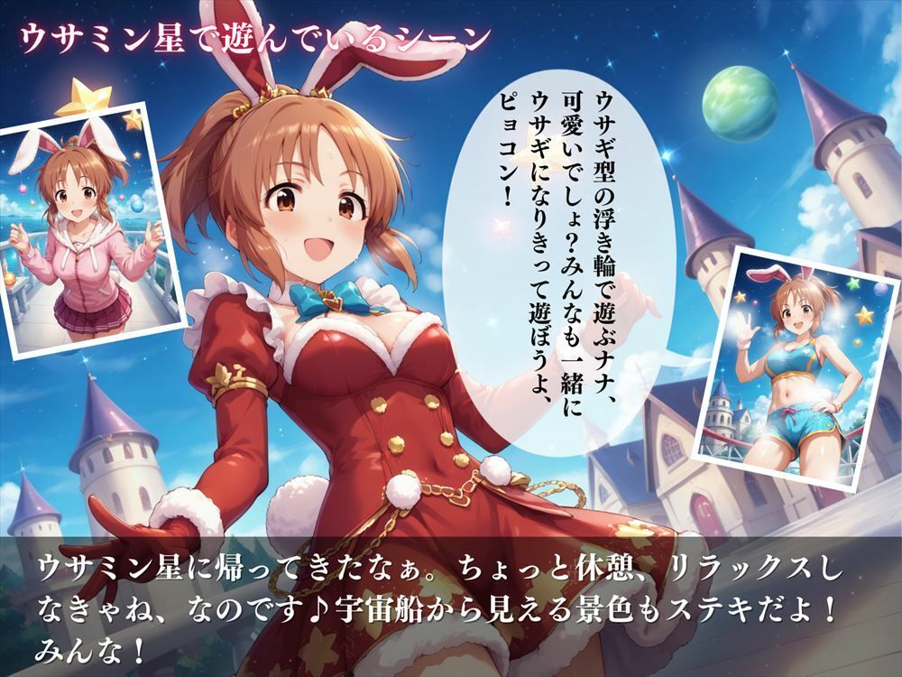 サンプル画像5:安部 菜々 〜ウサミン星人のエロティックな誘惑〜(絵空事組合) [d_441468]