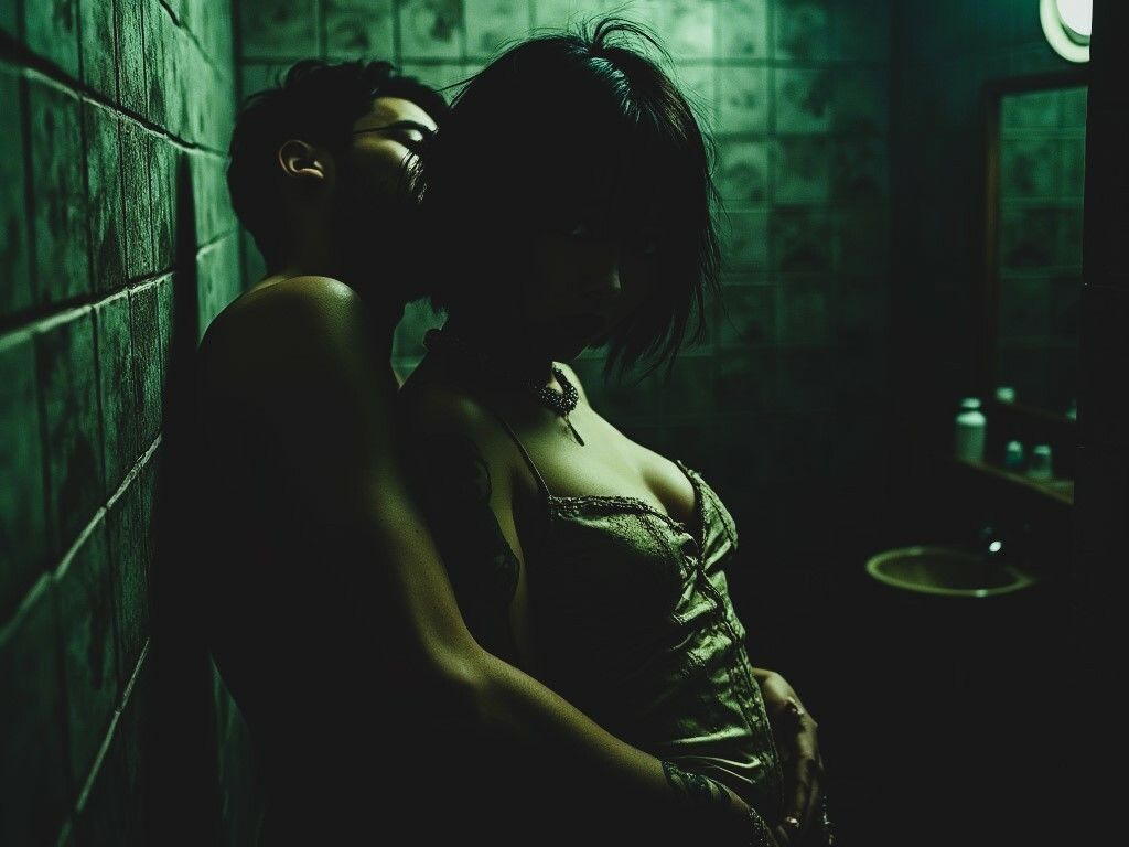 サンプル画像1:クラブのトイレで泥●ビッチとヤッた件(もう限界) [d_441522]