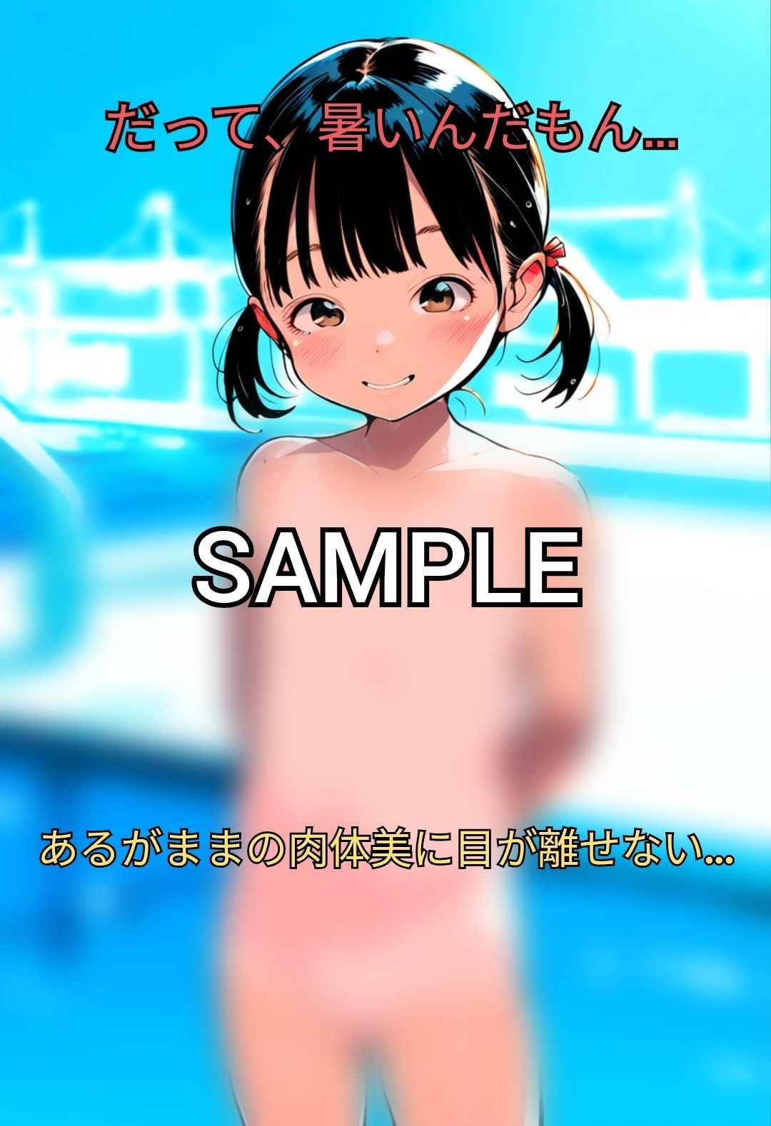 サンプル画像3:Friends〜天使たちの夏休み〜(哭きの豚) [d_441555]