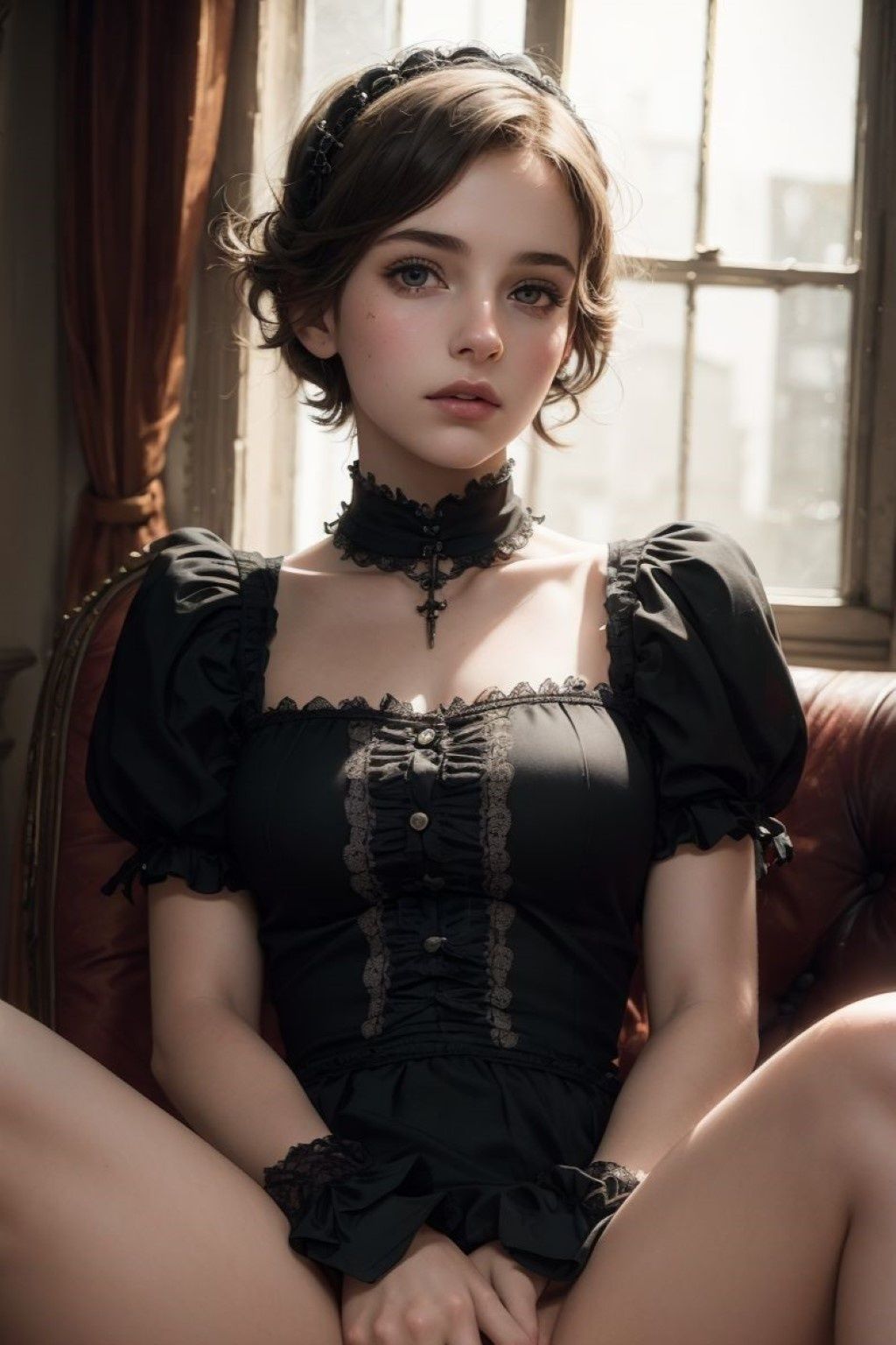 サンプル画像6:ゴシックメイド(ツンドラ) [d_441581]