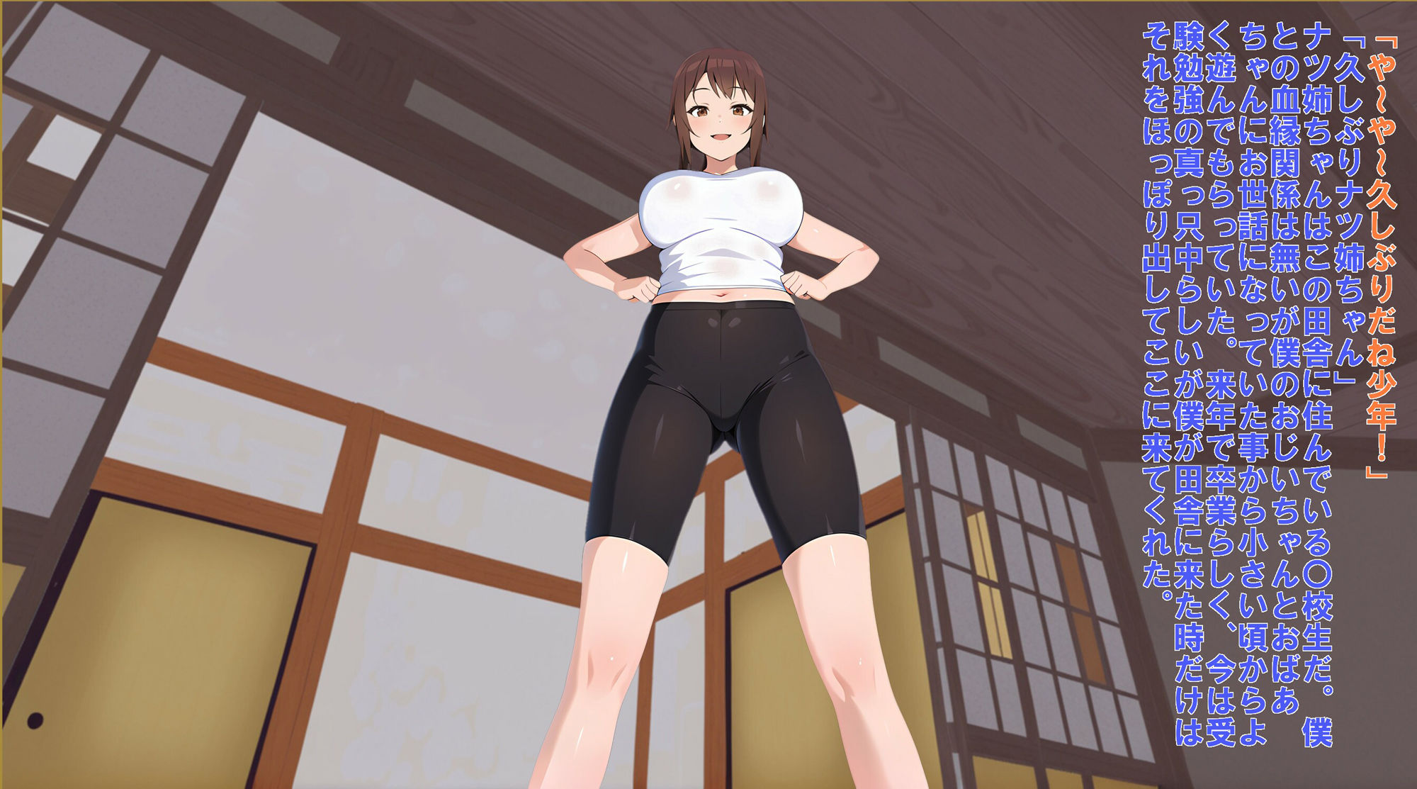 サンプル画像2:夏顔騎 Summer Dominance(YOKUBOU) [d_441626]