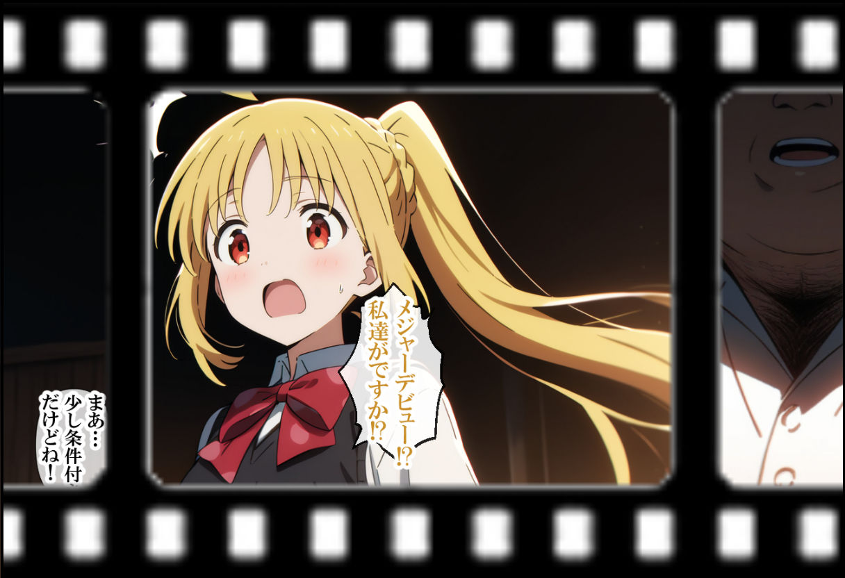 サンプル画像3:ヒロイン メス化計画VOL.2（前編） 伊地知 虹夏 編(お手軽！ひろいんメス化計画) [d_441639]