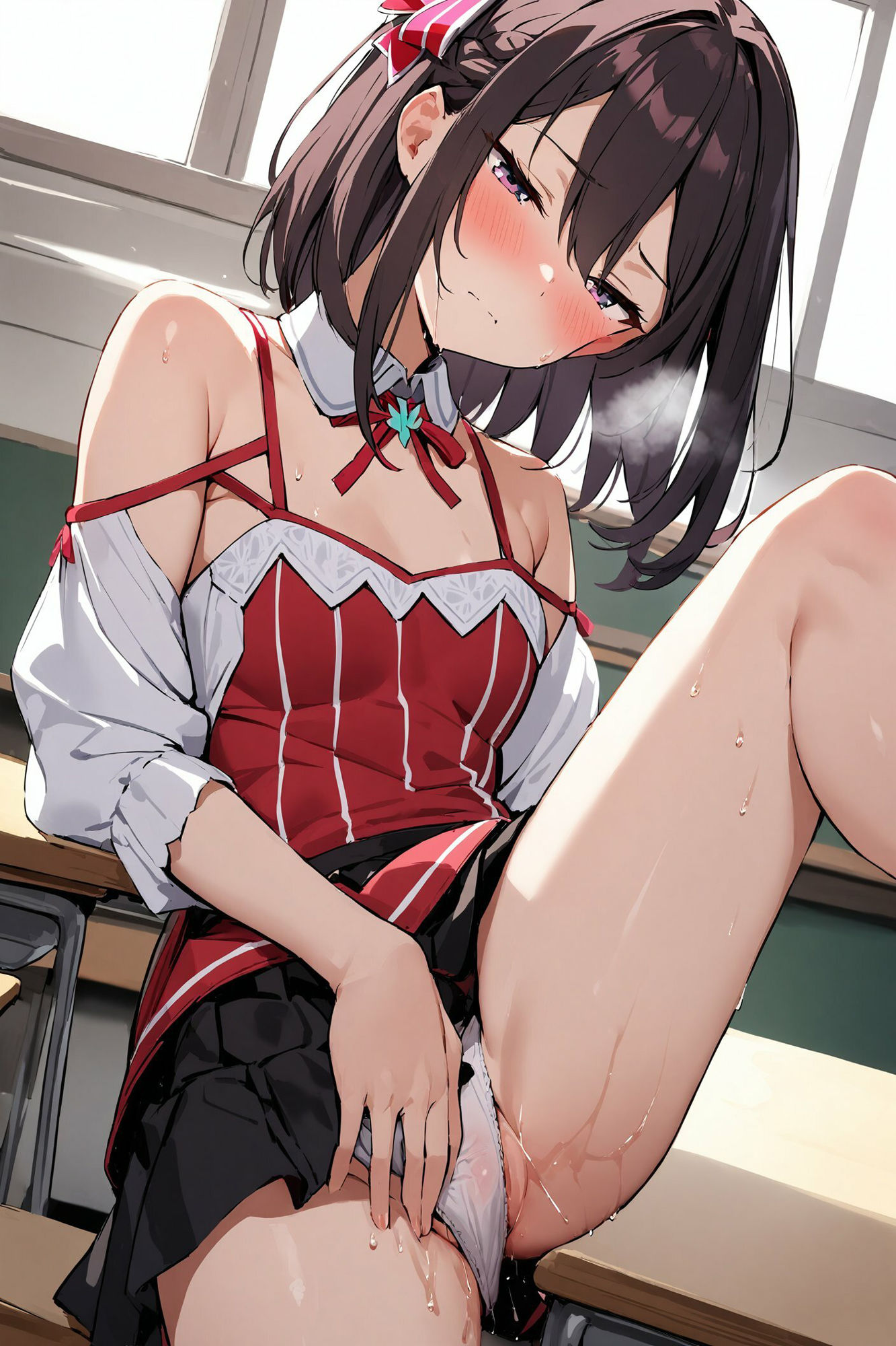 着たままひとりえっち〜AZKi編〜の画像1