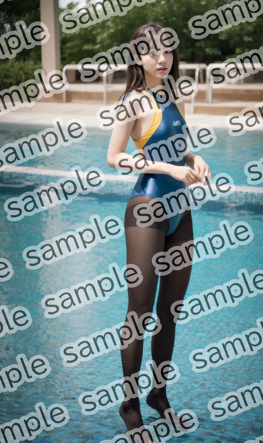 サンプル画像6:オトナのスクール水着とパンスト vol.1(あらぶるま) [d_441793]